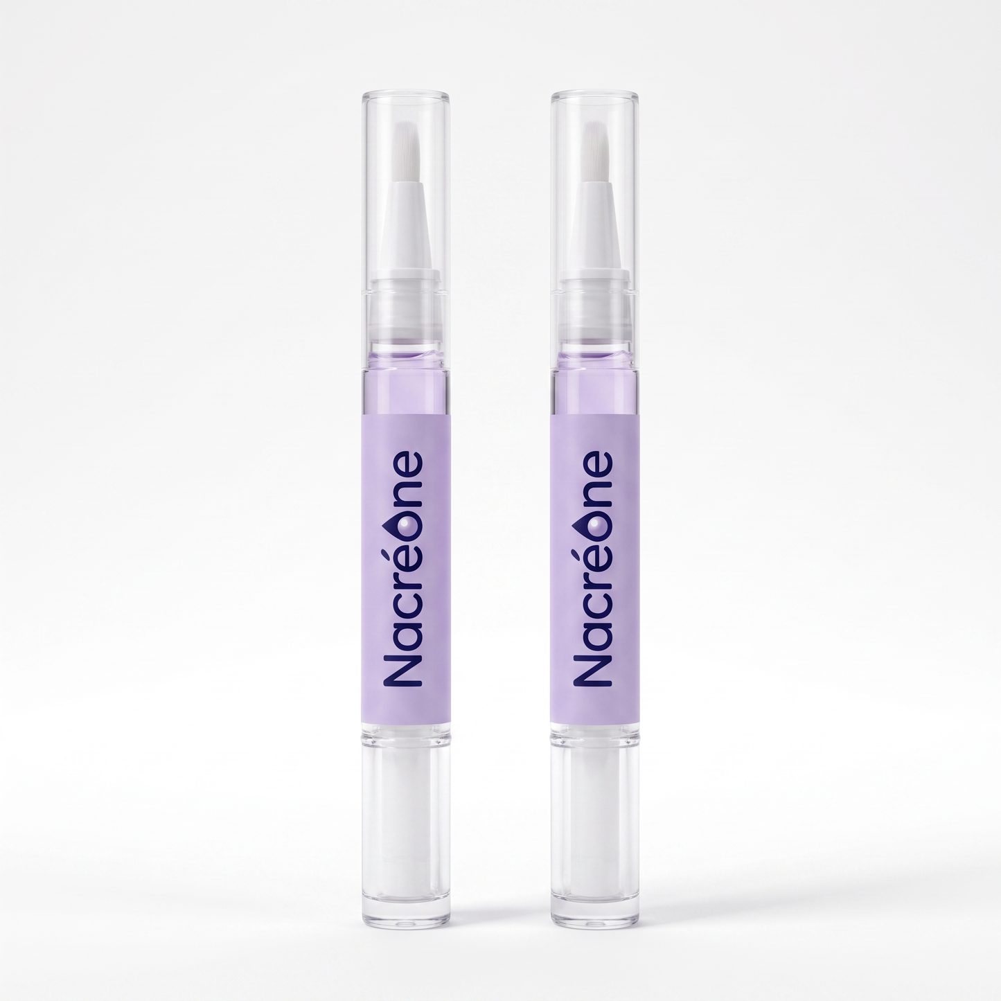 Two Nacréone clear-nail pens — 2-bottle bundle
